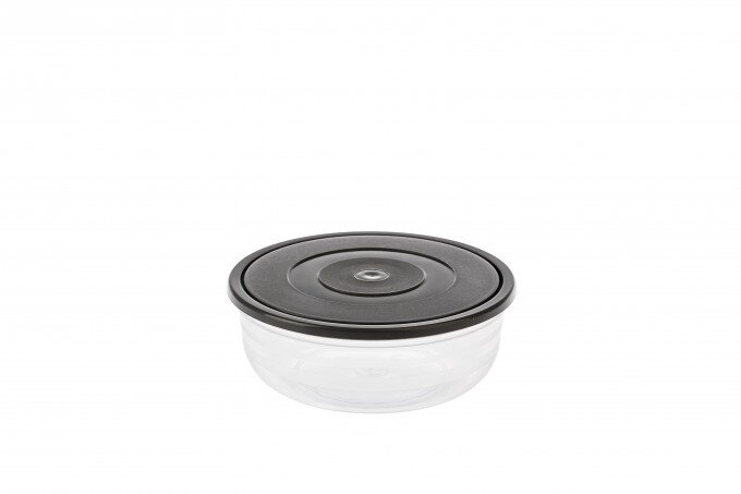 round translucent box with lid